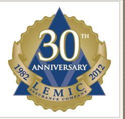 LEMIC Insurance Company - 30th anniversary for writing workers compensation coverage in Louisiana, Mississippi, Arkansas and Tennessee.